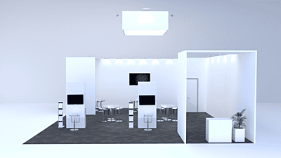Messestand Las Vegas 10x10m | Messebauer Berlin