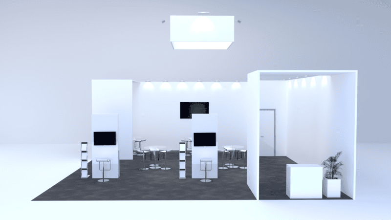 Messestand Las Vegas 10x10m | Messebauer Berlin Messestand Las Vegas 10x10m | Messebauer Berlin