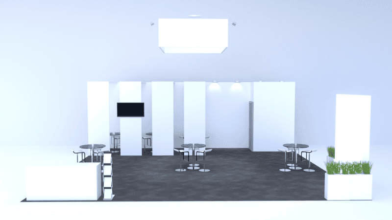 Messestand Miami 10x9m | Messebauer Berlin Messestand Miami 10x9m | Messebauer Berlin