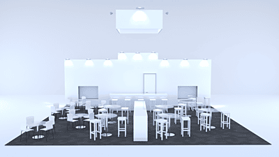 Messestand New York 11x10,5m | Messebauer Berlin