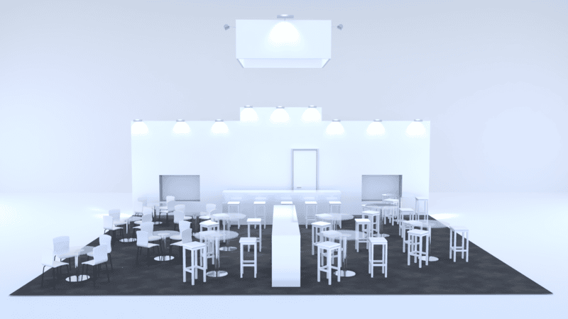 Messestand New York 11x10,5m | Messebauer Berlin