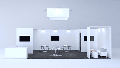 Messestand Athen 6x10 | Messebauer Berlin