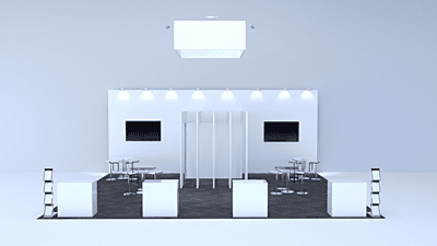 Messestand Toronto 10x8m | Messebauer Berlin